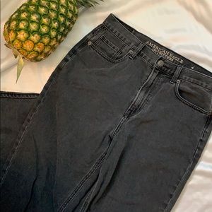Black American Eagle Outfitters Mom Jeans X-Long